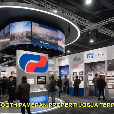 stand booth pameran properti jogja terpercaya